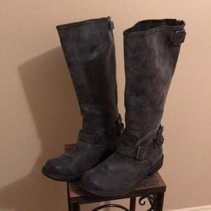 Nine West Boots with Zipper back size 9